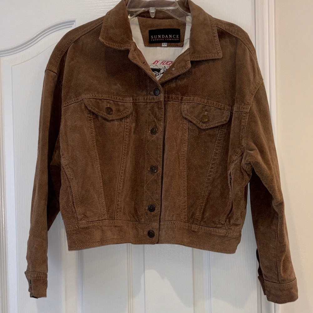 Vintage Sundance Leather Jacket